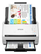 Epson DS-530X Color Duplex Desktop Document Scanner, up to 45 ppm, USB Connectivity, 100-Page Auto Document Feeder (ADF), Twain and ISIS Drivers