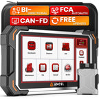 ANCEL DS500BT Bidirectional Scan Tool, 7-Inch Full-System OBD2 Scanner