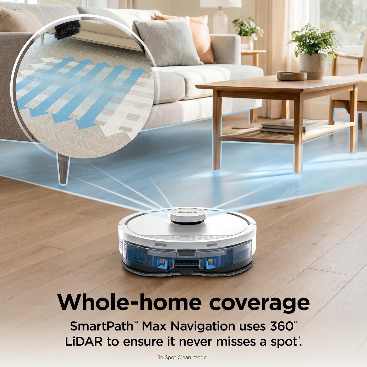 Shark Navigator 2-in-1 Robot Vacuum & Mop, AVA111S1