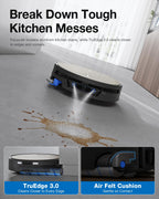 ECOVACS DEEBOT X12S OMNICYCLONE Robot Vacuum & Mop with OZMO Roller 3.0