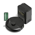 iRobot Roomba 105 Vac Robot Vacuum with AutoEmpty Dock - Self-Empties for 75 Days, Easy to use, Intense Power-Lifting Suction, LiDAR Navigation, Multi-Surface Cleaning, Cleans in Neat Rows