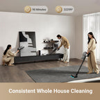DREAME Z30 Cordless Vacuum Cleaner, 850W 90 Mins Powerful Suction