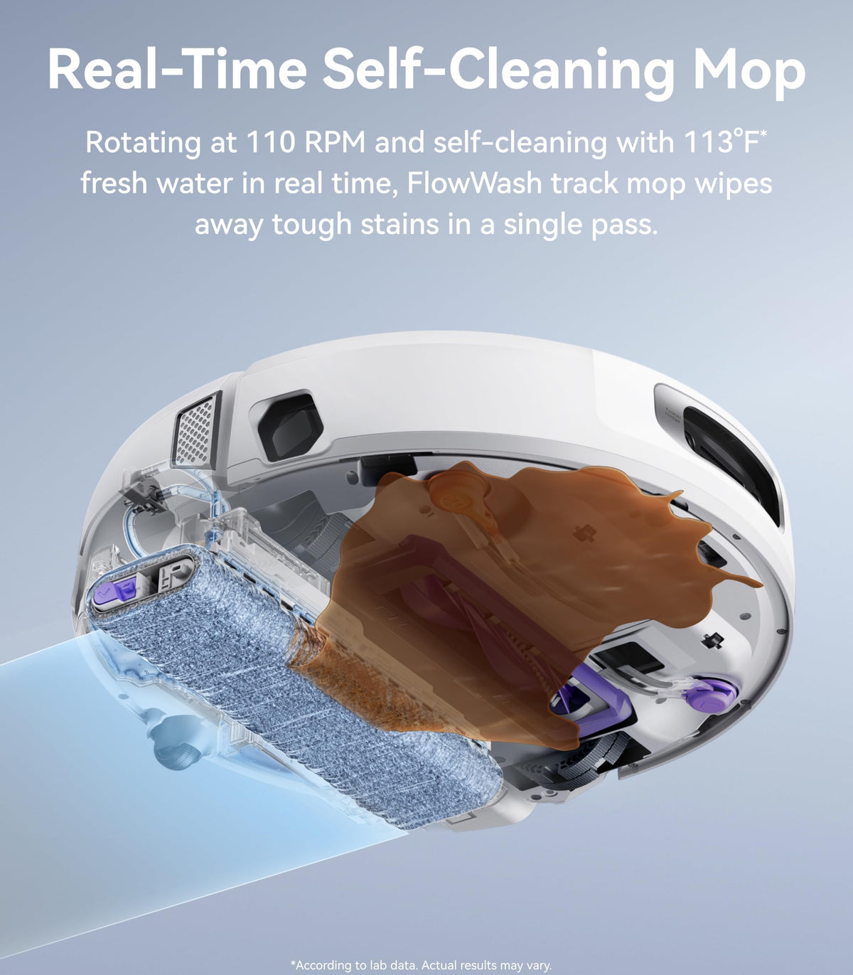 NARWAL Flow Robot Vacuum and Mop Combo, 22000Pa, AI Avoidance, White (Renewed)