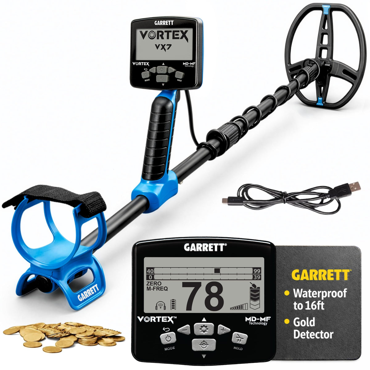 Garrett Metal Detectors Vortex VX9 Metal Detector
