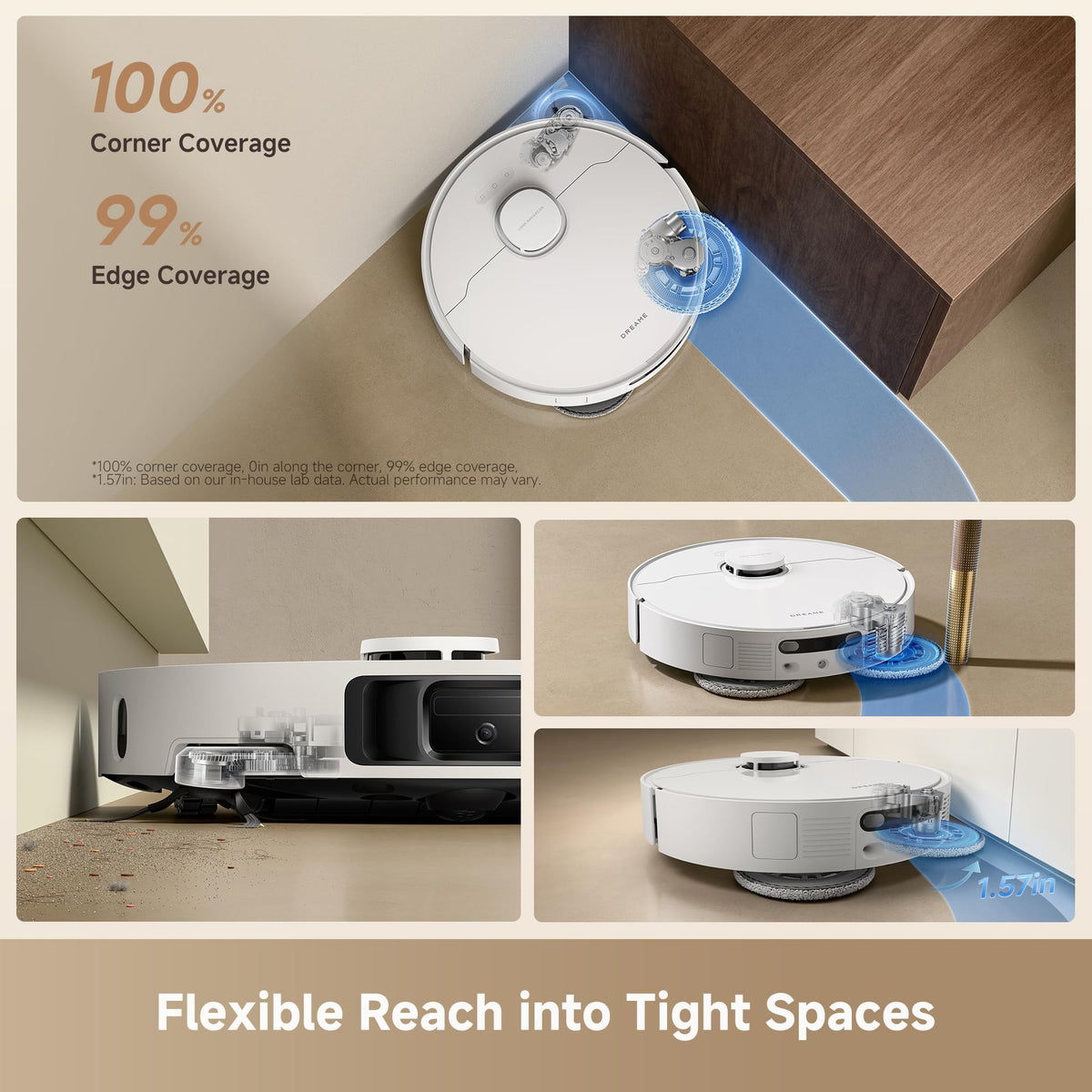 DREAME L40 Ultra Gen 2 Robot Vacuum and Mop with 25,000Pa Suction