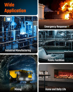 TopTes Guard-863Pro 4 Gas Monitor Multi Gas Detector for H₂S, CO, LEL, and O₂, with TFT Color Screen, Upgraded O₂ Sensor (5-Year Lifespan), USB Data Export, 18h Battery Life, Reliable for Work & Home