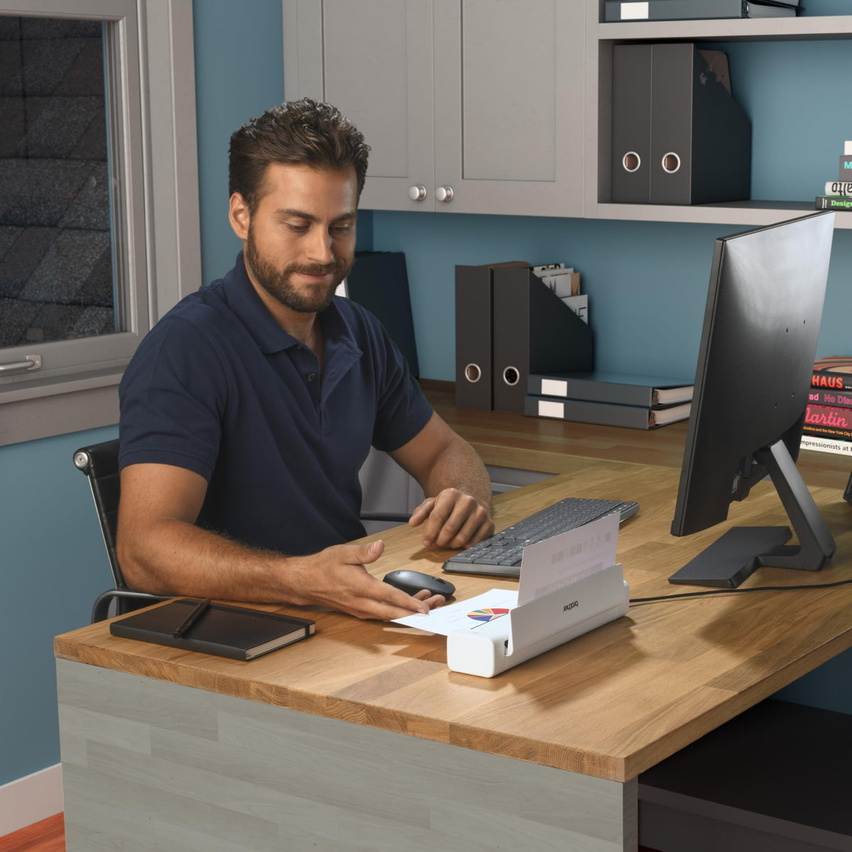 Brother DS-740De Duplex Compact Mobile Document Scanner