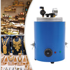 Wax Injector, 500W Wax Injection Machine, Wax Casting Machine Jewelry Tool Round, Wax Molding Machine for Complex Jewellery Making Kit Beading Jewellery Making