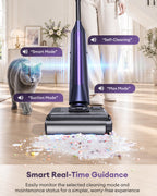 Ultenic Cordless Vacuum Mop Combo Cleaner, 60Min Runtime For Wet&Dry Messes