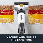 Eureka Wet Dry Vacuum Cleaner Cordless, Mop Vacuum Cleaner with Self-Cleaning System, Lightweight Hardwood Floors Vacuum for Pets and Sticky Messes, Black and White, NEW200
