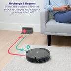 Shark Navigator Robot Vacuum, SmartPath Navigation, Steel Grey, RV2110