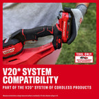 CRAFTSMAN V20 Brushless RP 22 in. Cordless Hedge Trimmer, Lightweight Bush Trimmer with Hedge Sweep Attachment, Up to 2X Power, Longer Runtime, Tool Only (CMCHT830B)