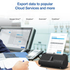 Epson Workforce ES-C320W Wireless Compact Document Scanner Duplex 20-pg ADF