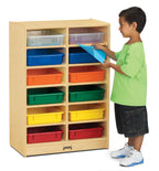 Jonti-Craft 0612JC 12 Bins Mobile Storage Without Bins