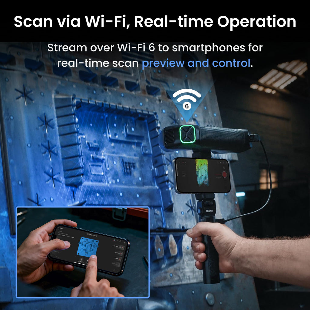 Revopoint MetroY Pro 3D Scanner, Blue Laser, 5 Modes, for 3D Printing