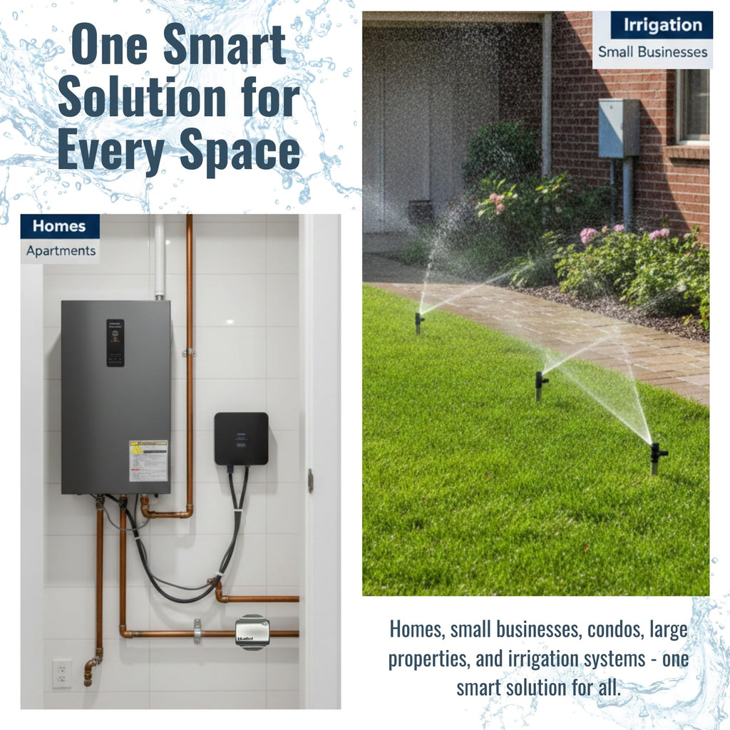 Bluebot Smart Water Flow Meter WiFi Clamp-On Leak Detector
