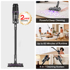 Eureka ReactiSense 350W Anti-Tangle Cordless Stick Vacuum, NEC440BK