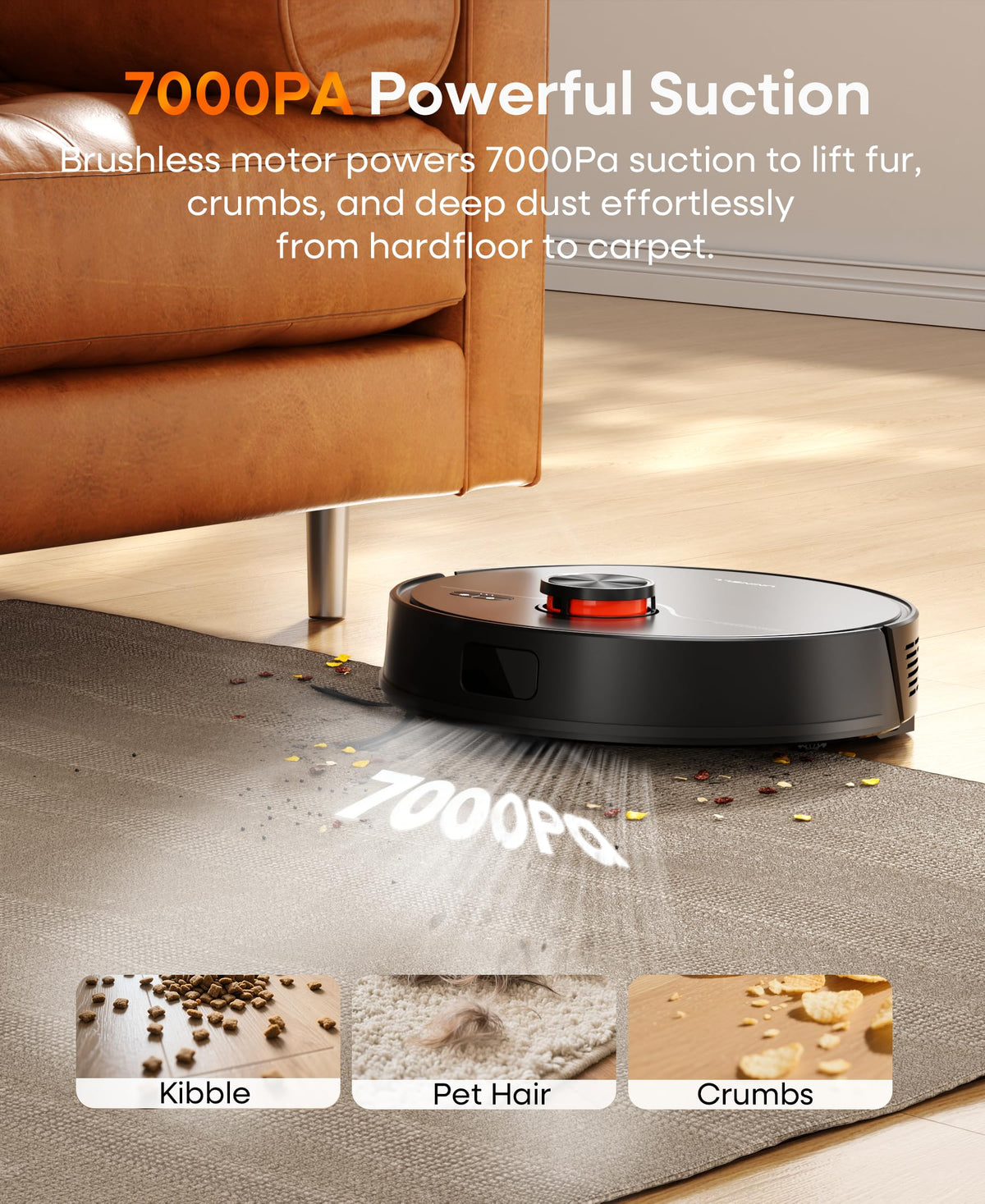 Uninell Robot Vacuum and Mop 7000Pa LiDAR Self-Empty Station