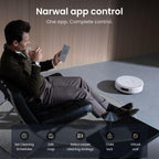 NARWAL Flow 2 Robot Vacuum and Mop Combo, 31000Pa, FlowWash Mop, White