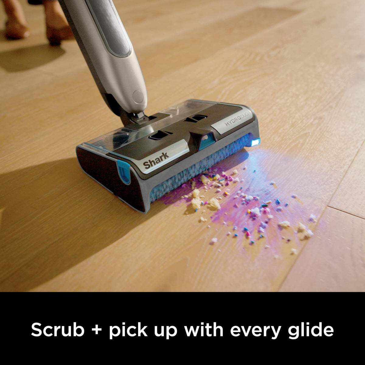 Shark HydroDuo Cordless Hard Floor Cleaning System, Stone Metallic, WW201