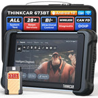 THINKCAR 673BT Bidirectional OBD2 Scanner, Scan Tool All Systems 28+ Resets
