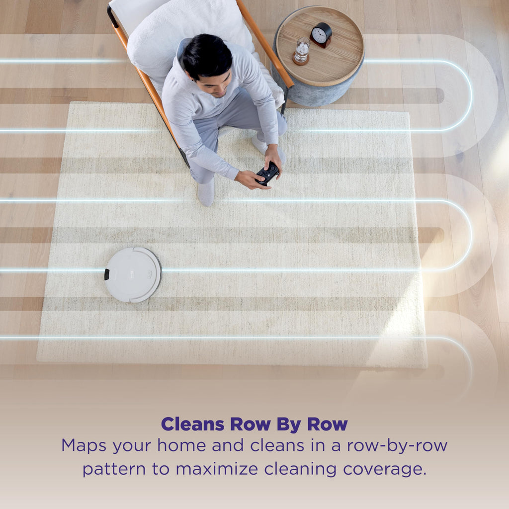 Shark Navigator Robot Vacuum, SmartPath Navigation, White, AV2120