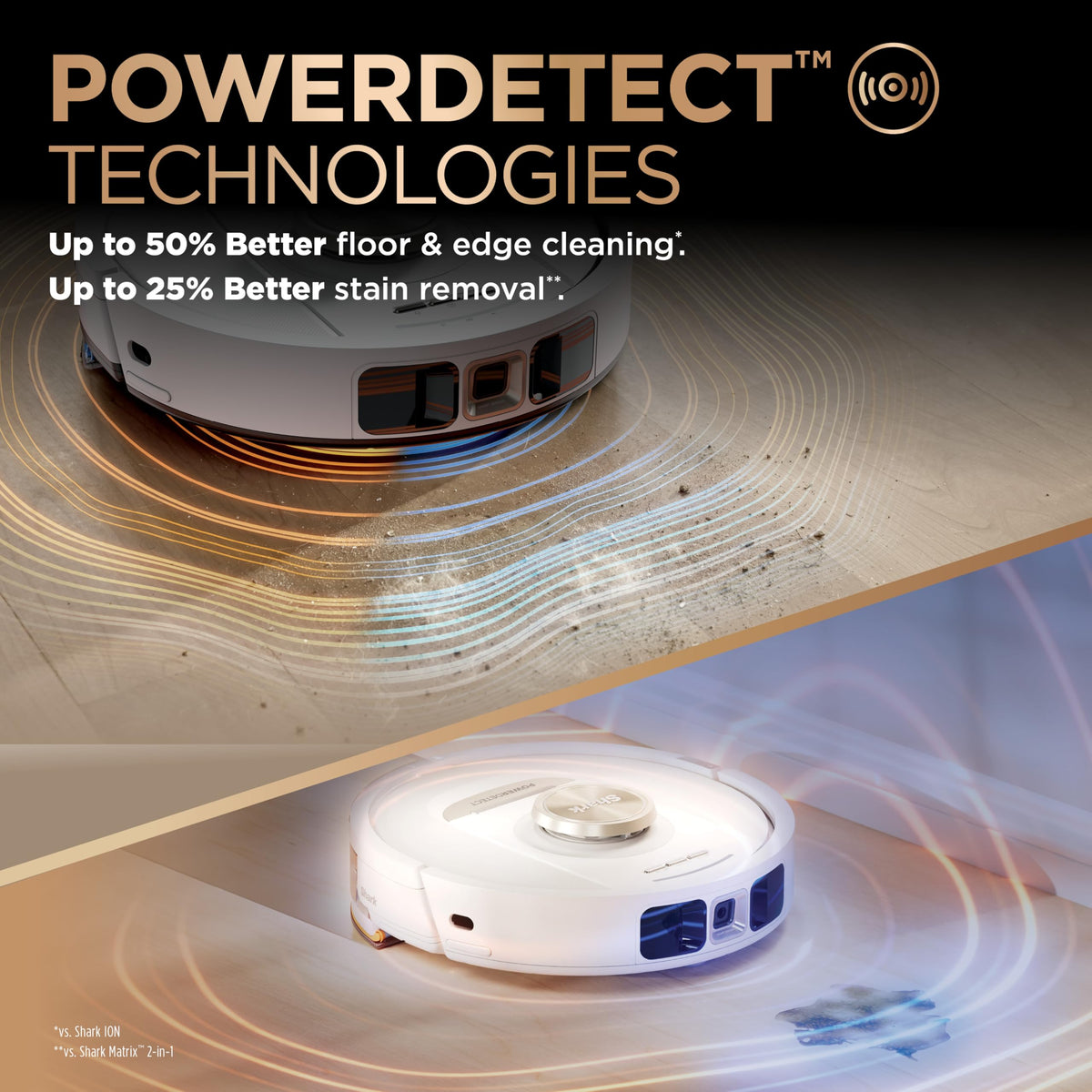 Shark PowerDetect Robot Vacuum & Mop Combo, 60-Day Self-Empty, AV2800ZE