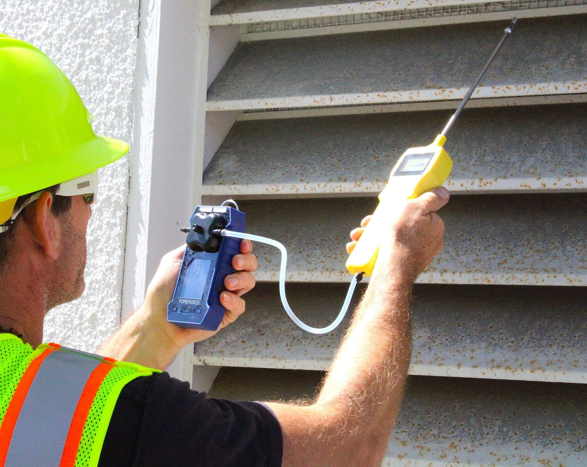 Multigas Detector Analyzer + Pump with Probe | USA NIST Calibration | Confined Space Entry Testing | USB Recharge | 4 Sensors - CO, H2S, O2, EX LEL | 4 Gas Monitor |