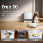NARWAL Freo 20 Robot Vacuum and Mop, 31000 Pa, TwinAI Avoidance 300+ Object