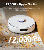 NARWAL Freo Z Ultra Robot Vacuum and Mop Combo, Dual RGB Cameras and Chips, AI Avoidance, 12000Pa Suction, Real-Time Decisions, Adaptive Hot-Water Self Wash & Self Emptying (Renewed)