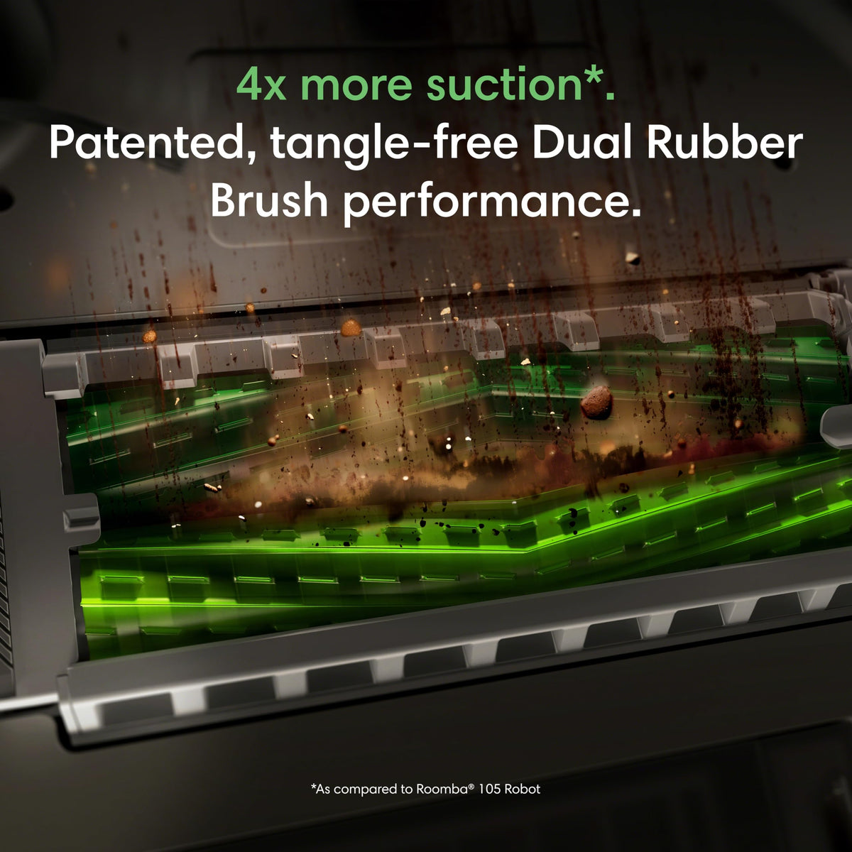 iRobot Roomba Max 715 Pet Robot Vacuum, 30,000Pa Suction, Dual Rubber Anti-Tangle Brushes & Side Brush, 90 Days Self-Emptying, PrecisionVision AI Obstacle Avoidance, 3D Mapping, Advanced Dirt Detect