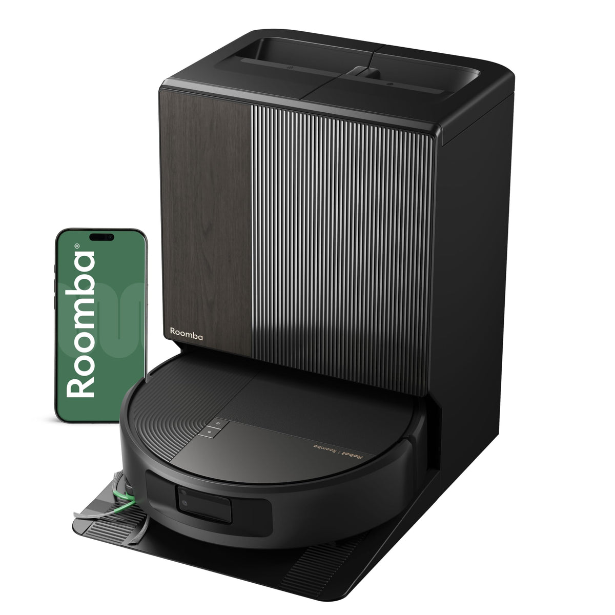 iRobot Roomba Max 875 Robot Vacuum & Mop Combo, 40,000Pa Suction, SealForce + Tornado-Like Airflow, Heated Mist & Mop, Hot Wash/Heat Dry Roller Mop, Self-Emptying, AutoWash Dock, LiDAR Navigation
