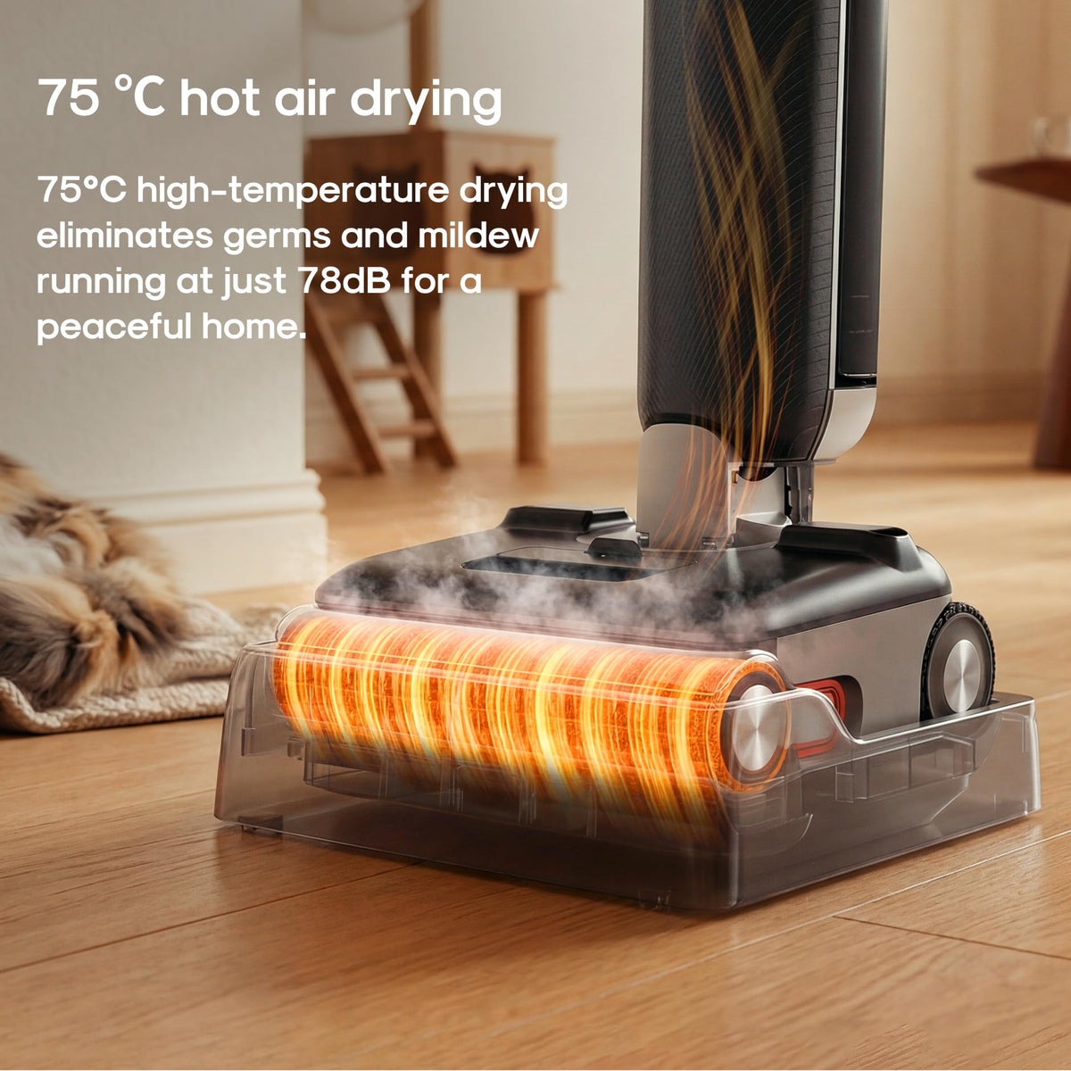 EUREKA Floor Shine 830 Cordless Wet Dry Vacuum Cleaner, 24KPa Vacuum Mop