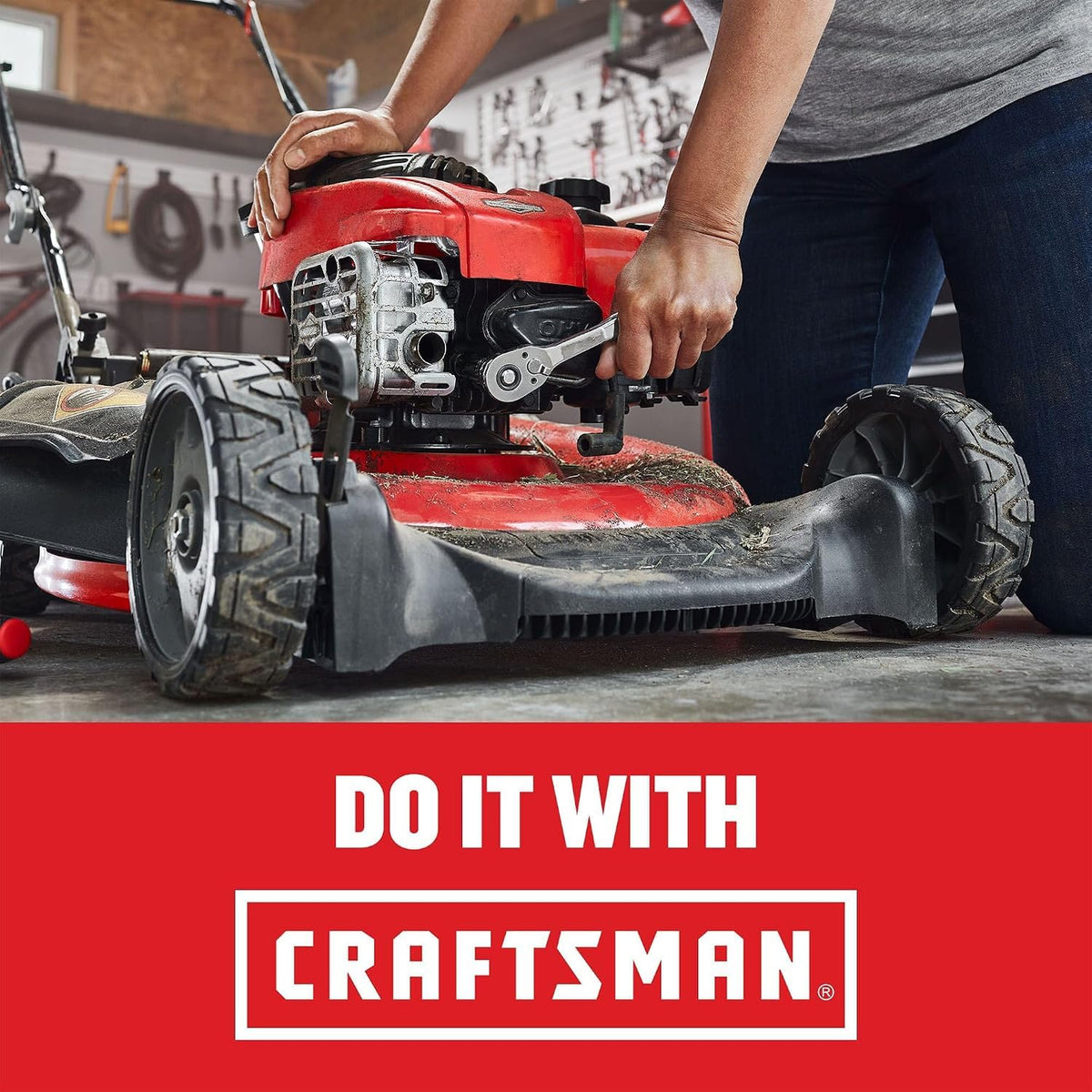 Craftsman 262-Piece Mechanic Tool Set with 3-Drawer VERSASTACK Box, SAE and Metric Socket Set, Car and Motorcycle Tool Kit with Combination Wrenches and Spark Plug Sockets, 90-Tooth (CMMT45309)