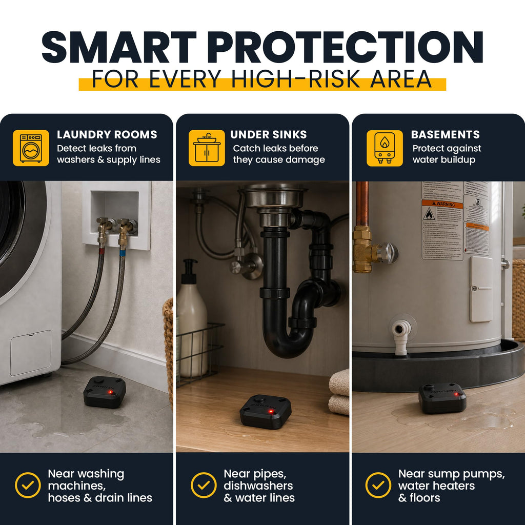 Zircon® Leak Alert 360™ 5-Sensor Expansion Kit for Leak Alert 360™ Kit