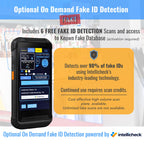 Portable ID Scanner for Bars and Clubs for Age Verification