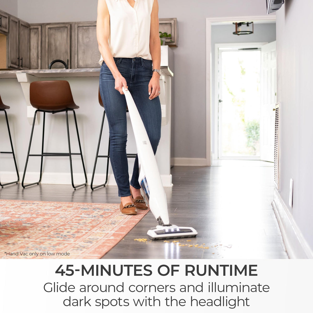 Kenmore DS1030 Cordless Stick Vacuum Lightweight Cleaner 2-Speed Suction