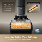 DREAME H15 Pro Wet Dry Vacuum and Mop, 185°F Heated Water Floor Cleaning