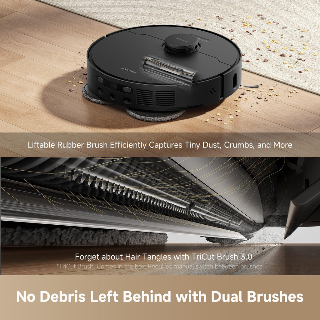 DREAME L40s Ultra AE Robot Vacuum and Mop, Self Emptying & Auto Refill