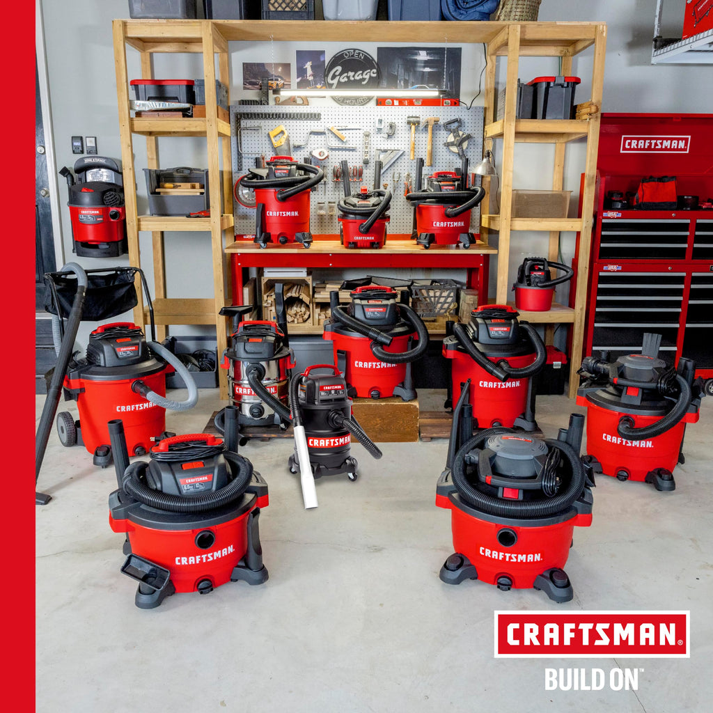 CRAFTSMAN CMXEVBE17607 16 Gal. 6.5 Peak HP Wet Dry Vac with Detach Blower