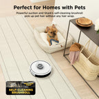 Shark AI Ultra Robot Vacuum, Black/Silver, Carpet and Hard Floors, AV2511AE