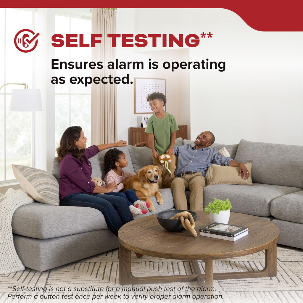 Kidde Smoke Detector, 10-Year Battery-Powered, 20SD10-V, 3 Pack
