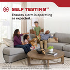 Kidde Smoke Detector, 10-Year Battery-Powered, 20SD10-V, 3 Pack
