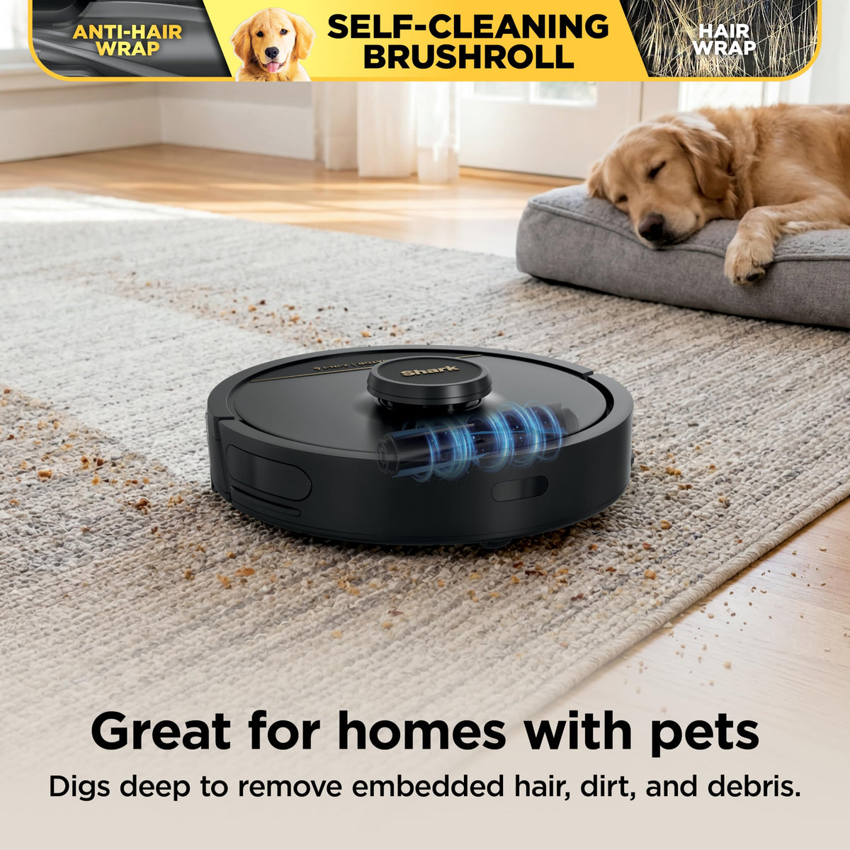 Shark Navigator 2-in-1 Robot Vacuum & Mop, RVA120E2