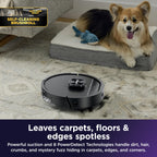 Shark PowerDetect UV Reveal 2-in-1 Robot Vacuum & Mop, Black, RV3020XE