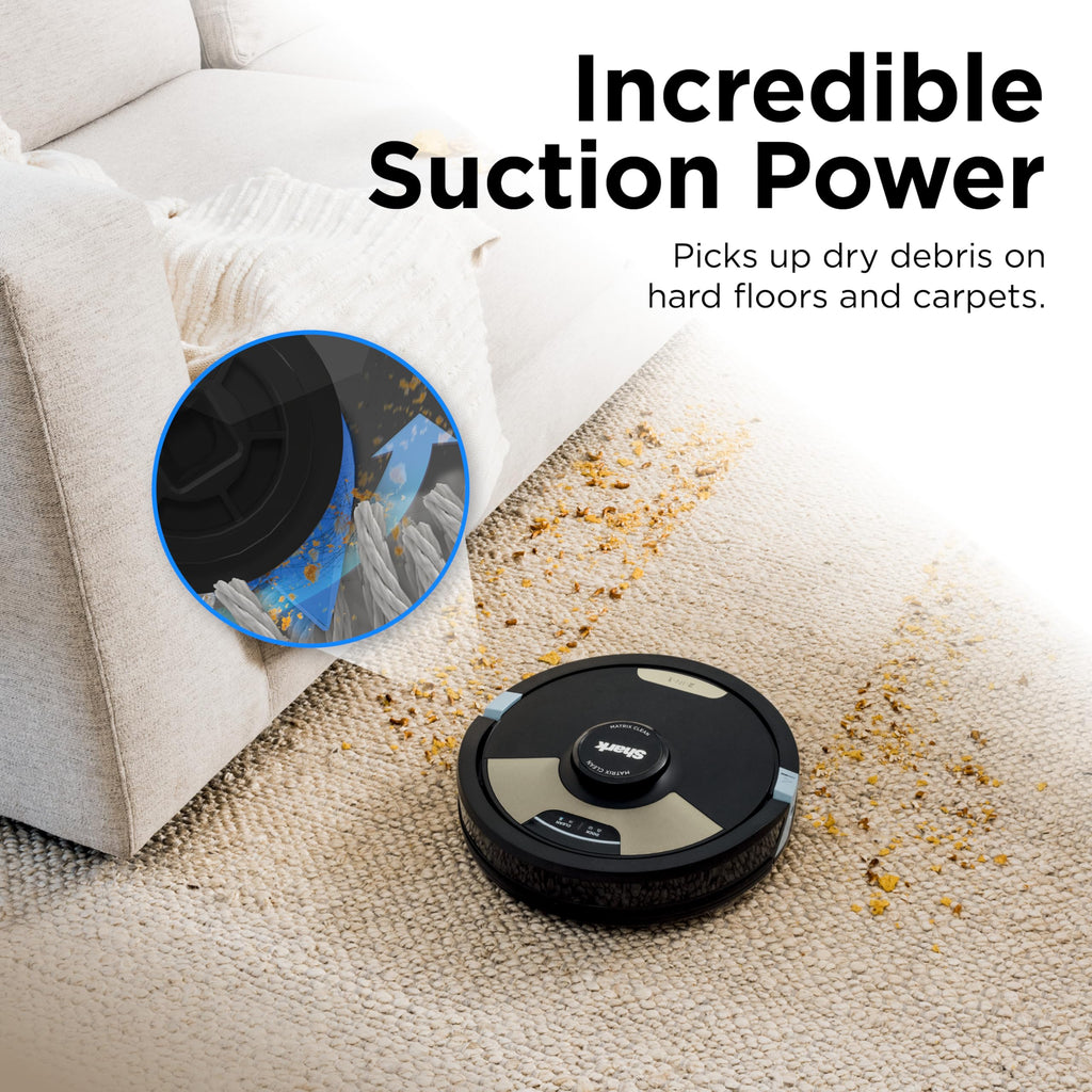 Shark Matrix Plus Robot Vacuum & Mop Combo, 60-Day Self-Emptying, AV2610WA