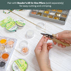 The Beadsmith Flex-Rite Beading Wire, Nylon-Coated Stainless-Steel Wire