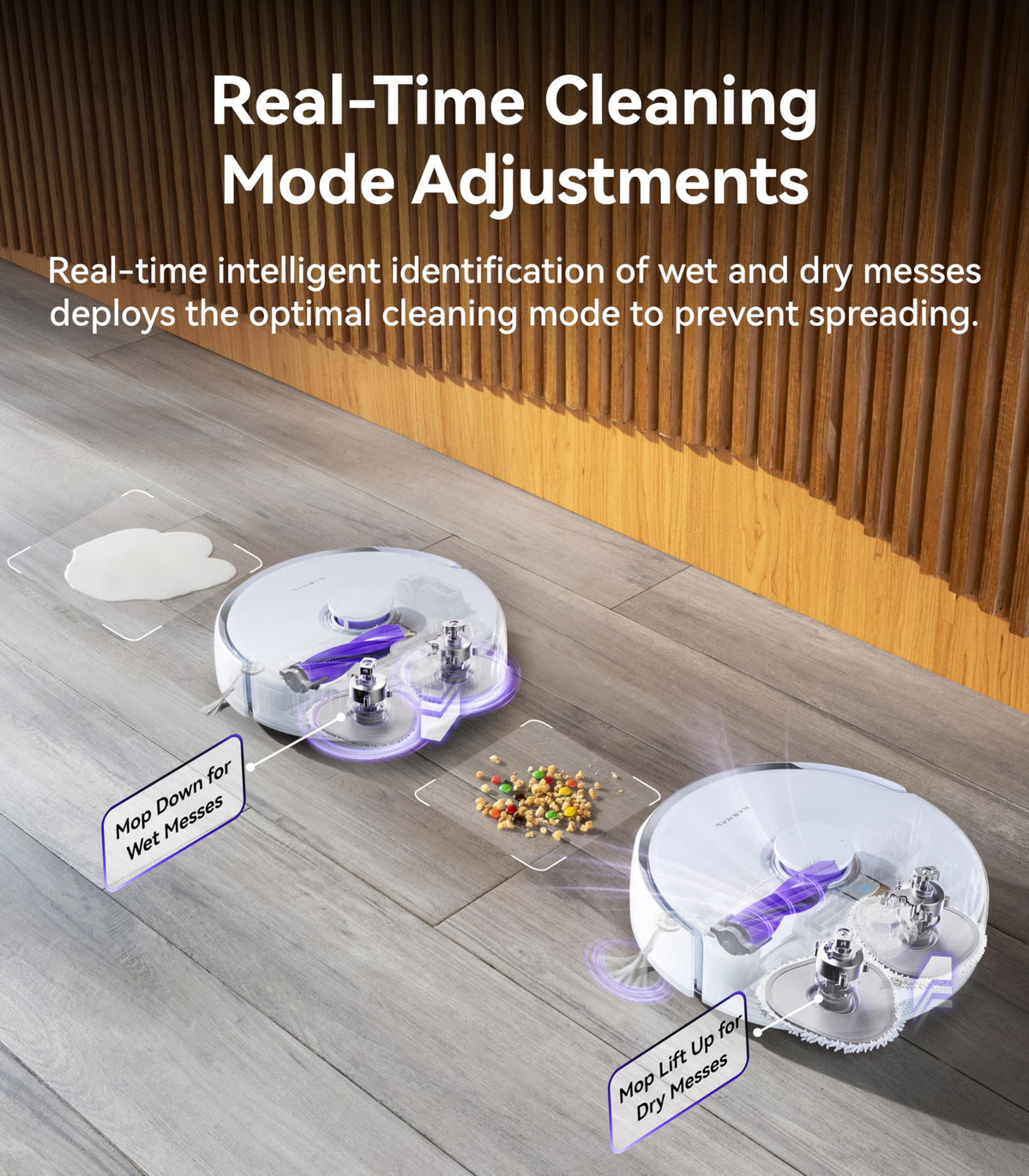 NARWAL Freo Z Ultra Robot Vacuum and Mop Combo, Dual RGB Cameras and Chips, AI Avoidance, 12000Pa Suction, Real-Time Decisions, Adaptive Hot-Water Self Wash & Self Emptying (Renewed)