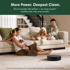iRobot Roomba Max 875 Robot Vacuum & Mop Combo, 40,000Pa Suction, SealForce + Tornado-Like Airflow, Heated Mist & Mop, Hot Wash/Heat Dry Roller Mop, Self-Emptying, AutoWash Dock, LiDAR Navigation
