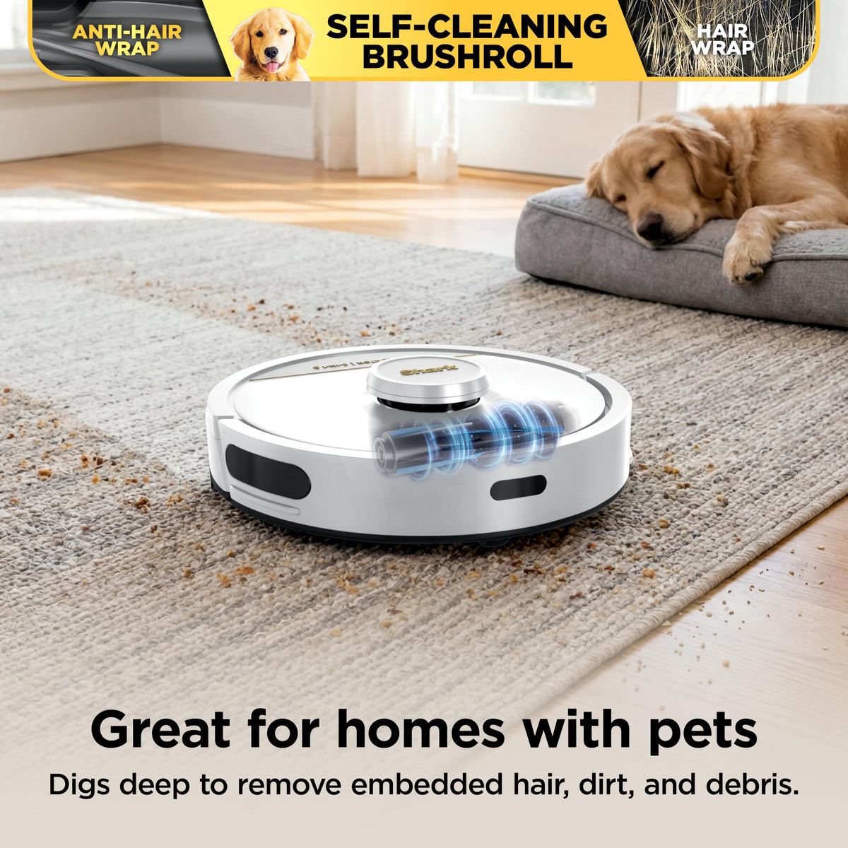 Shark Navigator 2-in-1 Robot Vacuum & Mop, AVA111S1
